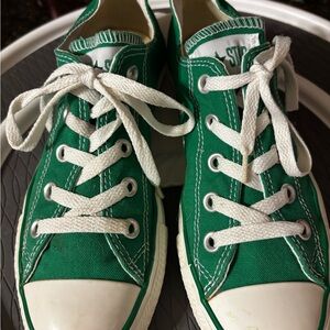Christmas Green Classic Converse All Star Sneakers